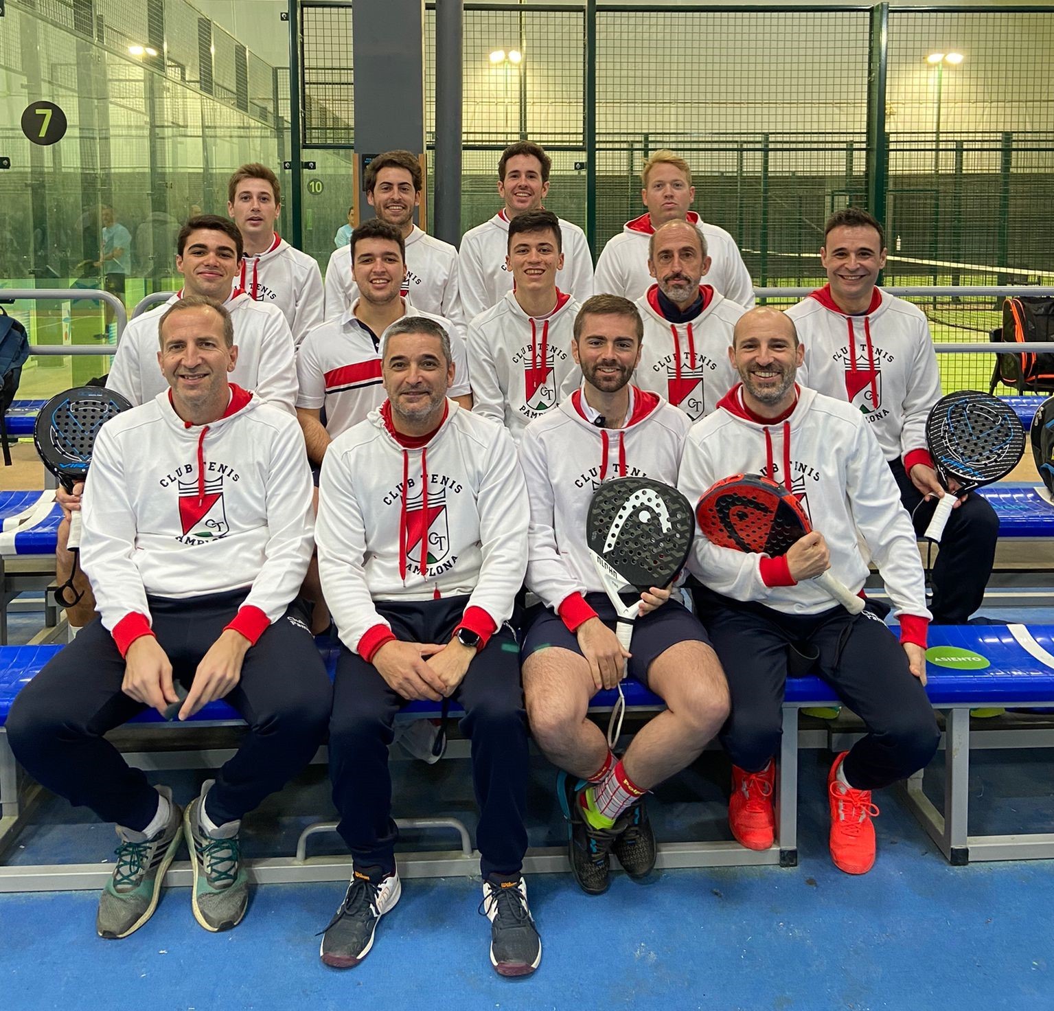Club Tenis Pamplona y Pádel Reyno de Navarra Club Deportivo, Campeones Navarros por Equipos Absolutos de Clubes de Primera Categoría